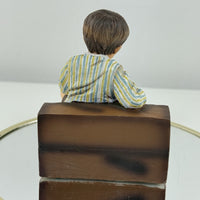 Thumbnail for Leonardo Collection Apples and Rabbits Figurine by Christine Haworth Gift 5.25”4