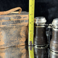 Thumbnail for Antique Opera Binoculars Glasses Leather Case Early 1900s home Collectable11