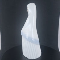 Thumbnail for Requena Miquel Nun Figurine Pristine White Porcelain, 6.5
