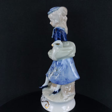Vintage Foreign Porcelain Figurine  6.5