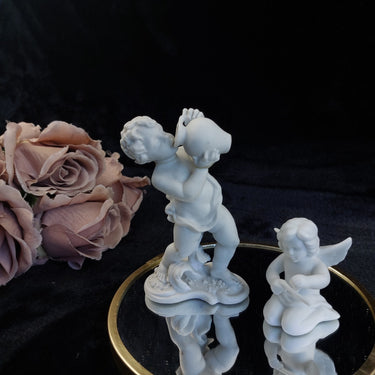 Antique Bisque Cherub Repaired +Rosenthal StudioHaus Angel Figurine gift0