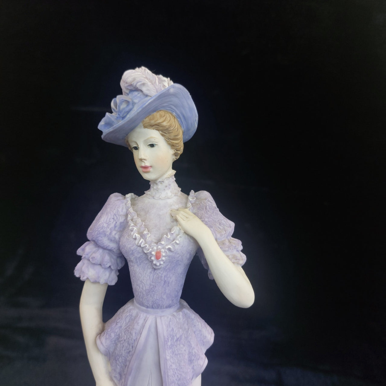 Good Albert Price Flapper Figurines 1991 In Vogue Glamorous Night Resin Set 12"3