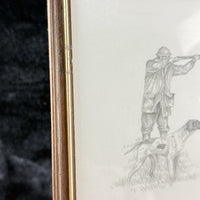 Thumbnail for Nigel Hemming Hunting Dogs Pointer Print – Framed English Sporting Dog Art9