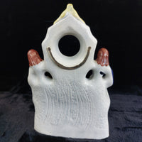 Thumbnail for Antique Victorian 1800s Staffordshire Flatback Figurine 3 Dancing Ladies 11