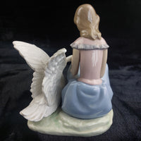 Thumbnail for NAO Lladro Girl with Swan Figurine 1986 7.5