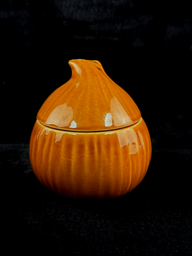 Carlton Ware Head Onion Crying Face Preserve/Jam Pot with Lid - 'ONIONS' - 17651