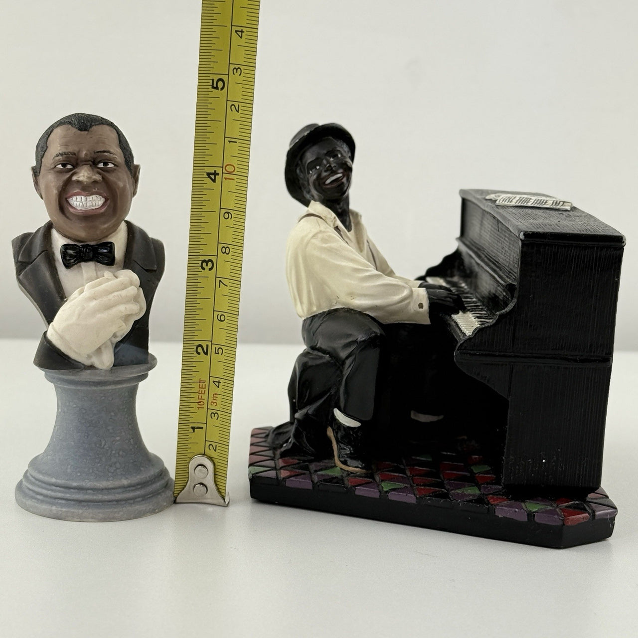 Musician Figurines Set Classic Collectible Pair Leonardo Collection Louis Bust2