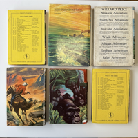 Thumbnail for Vintage Adventure Boy's Stories Book Set 20th Century Classics tarzan lion advan12
