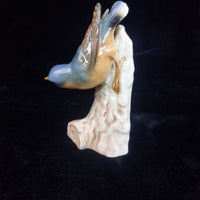 Thumbnail for Goebel Porcelain W.Germany Bird Figurine Wall Creeper 1967 collectable decor.6