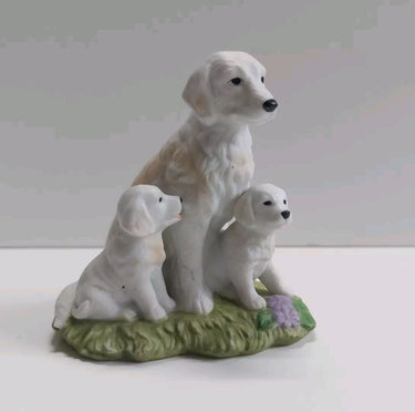 Rare 1989 Alexander Fine Porcelain Collection Dog Figurine bookshelf decor0