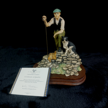 Border Fine Arts ’Time for Reflection’ JH19 by Ray Ayers 1987 cottage farm deco1