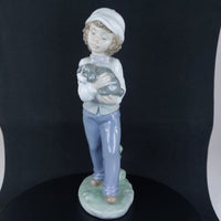 Thumbnail for Lladró Nao Buddies' 'Best Porcelain Figurine - Boy & Puppy, 7¾ Inches.2