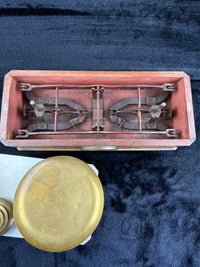 Thumbnail for Rare Antique Victorian Apothecary Balance Scale with Marble Base & Brass Weight18