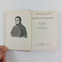 Thumbnail for Rare 1907 Racine et Shakespeare - Edition Oxford by Stendhal (Henri Beyle)3