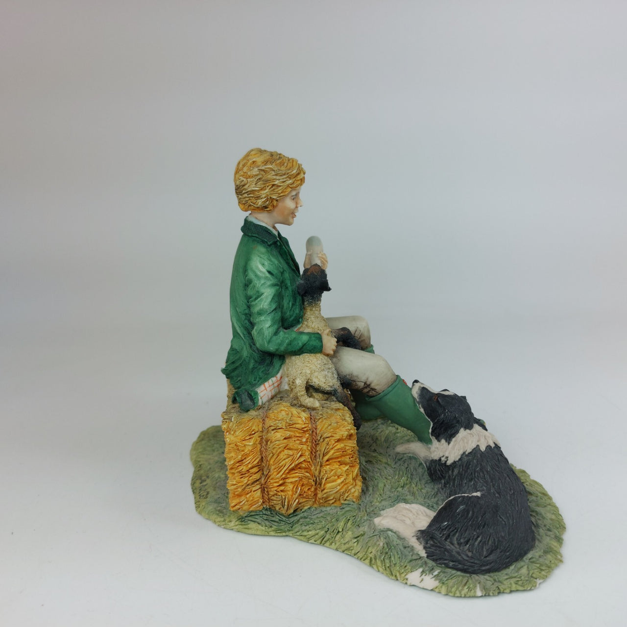 Border Arts Fine Spring Chores JH69A Scottish Country Resin Figurine Ornament .7