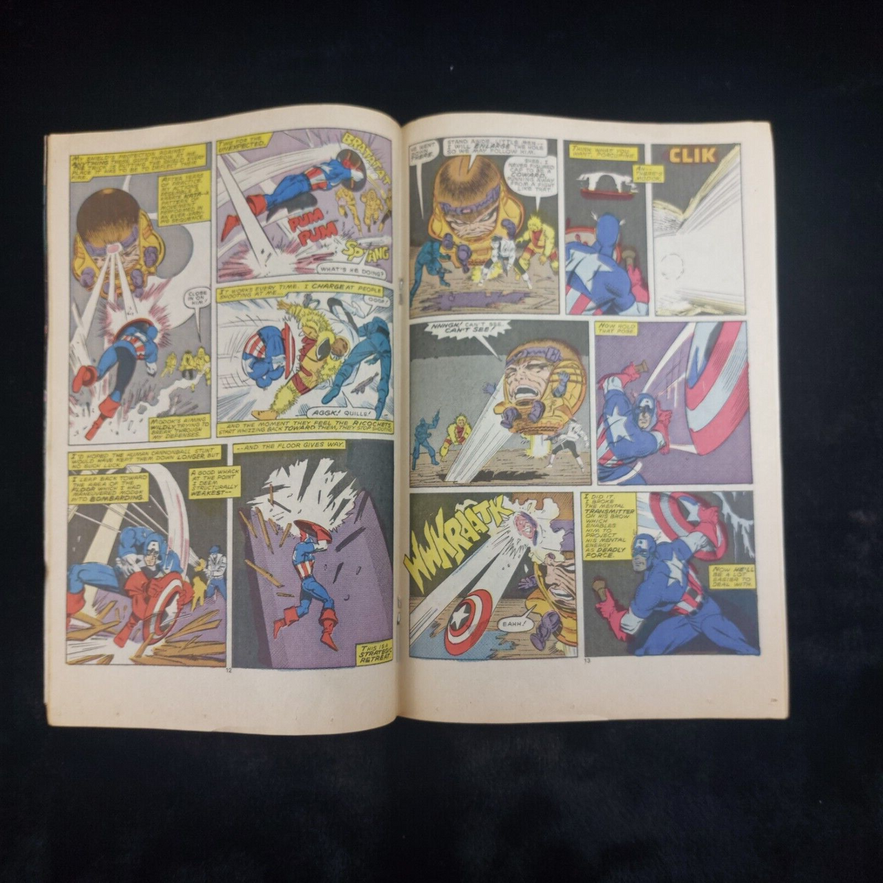Marvel Comics Captain America #326 1986 Vintage Book Comic3