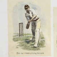 Thumbnail for Lucien Caught Davis at Wicket Cricket Framed Print W.G. Grace Technique Scenes.7