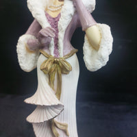 Thumbnail for Good Albert Price Flapper Figurines 1991 In Vogue Glamorous Night Resin Set 12