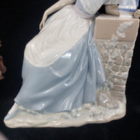 Thumbnail for NAO Spain Good Figurine Lady Elegant with Jug Pastel Glazed Porcelain 12.5