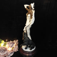 Thumbnail for Florence Armani figurine Night Stars Art Deco Stunning Lady Panther luxury gift4