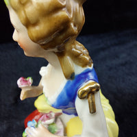 Thumbnail for Antique Porcelain Victorian Figurine Pair 5
