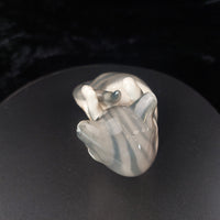 Thumbnail for Copenhagen Royal cat Figurine Playful Kitten gift 727 Gray White Cat Denmark dec6