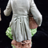 Thumbnail for Antique Carl Scheidig Figurine Gentleman with Dove - Porcelain Type 1906-19408