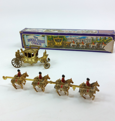 Crescent Die 1977  vintage Cast The Royal State Coach