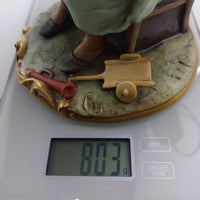 Thumbnail for RARE 1950s Capodimonte - Bruno Merli Signed Porcelain Child & Mother Figurine18