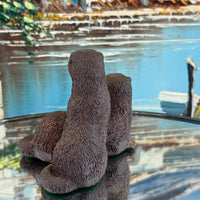 Thumbnail for Border Arts Fine Otter Figurine (