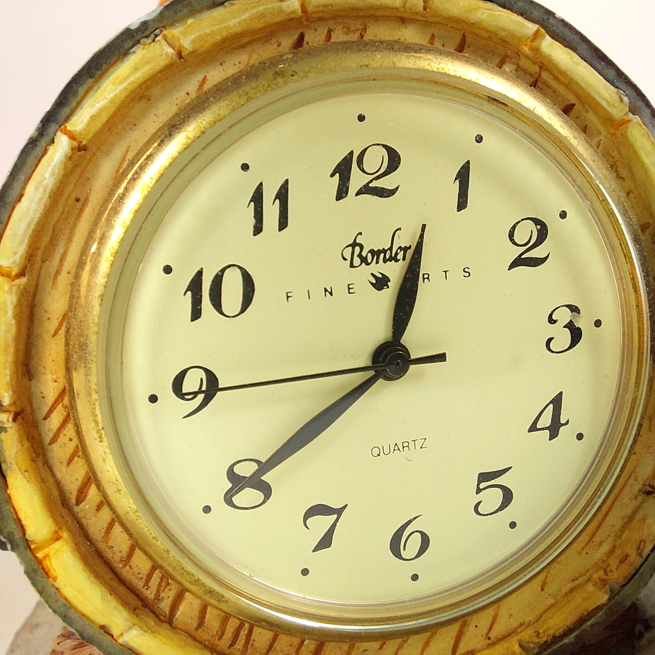 Border Fine Arts Clock Model Of Border wake Up Call, Scotland table clock decor15