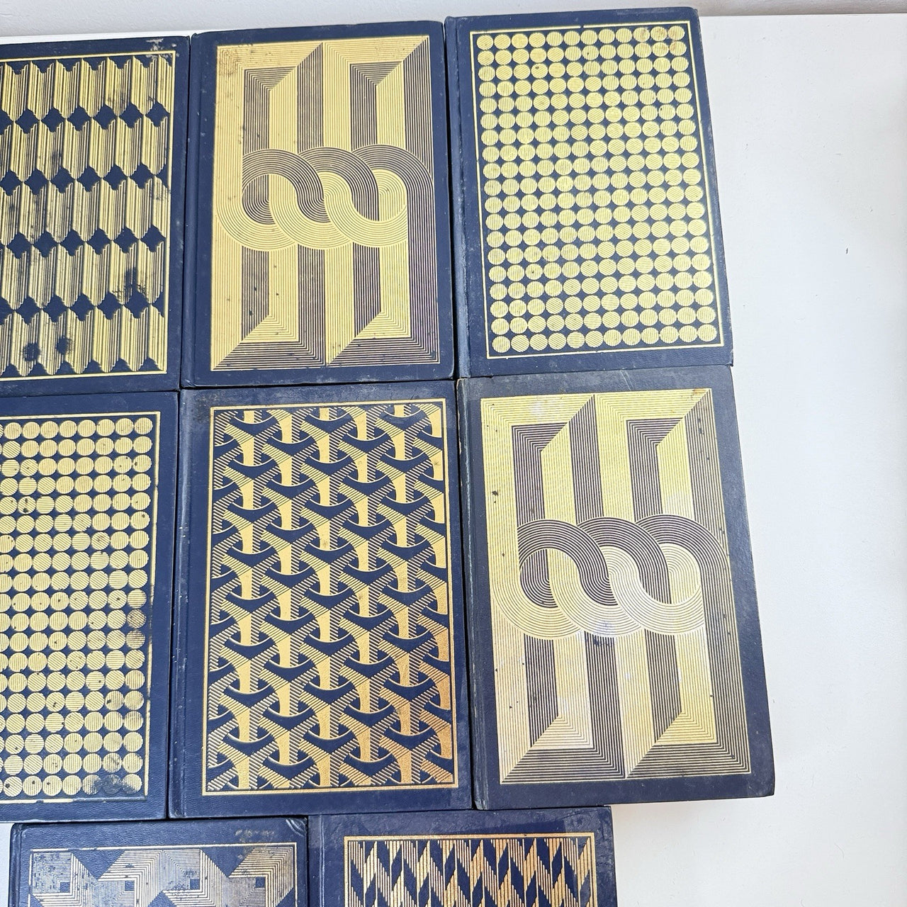 Reader’s Collector’s Digest Library Books x8 Vintage Blue-Gilt Hardcovers Mixed5