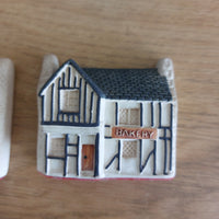 Thumbnail for Miniature Bundle Pottery Cottage Tey Terra Crafts Set 4 Miniatures Britain 17