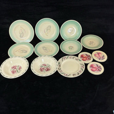 Susie Cooper Art Deco Bowl & Dish Lot – Endon 1574 Crown Works Burslem England0