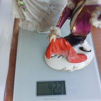 Thumbnail for Alka Dresden Deco German Porcelain Torero Spanish Pair Dancer chip see pics 23