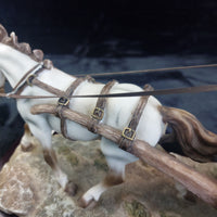 Thumbnail for Large signed Juliana Collection 2000 Horse Carriage Figurine size see Handmade16