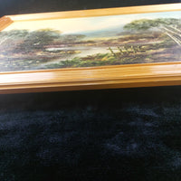 Thumbnail for Original Oil on Canvas River Painting – Signed by E. Walker, Landscape See Pics19