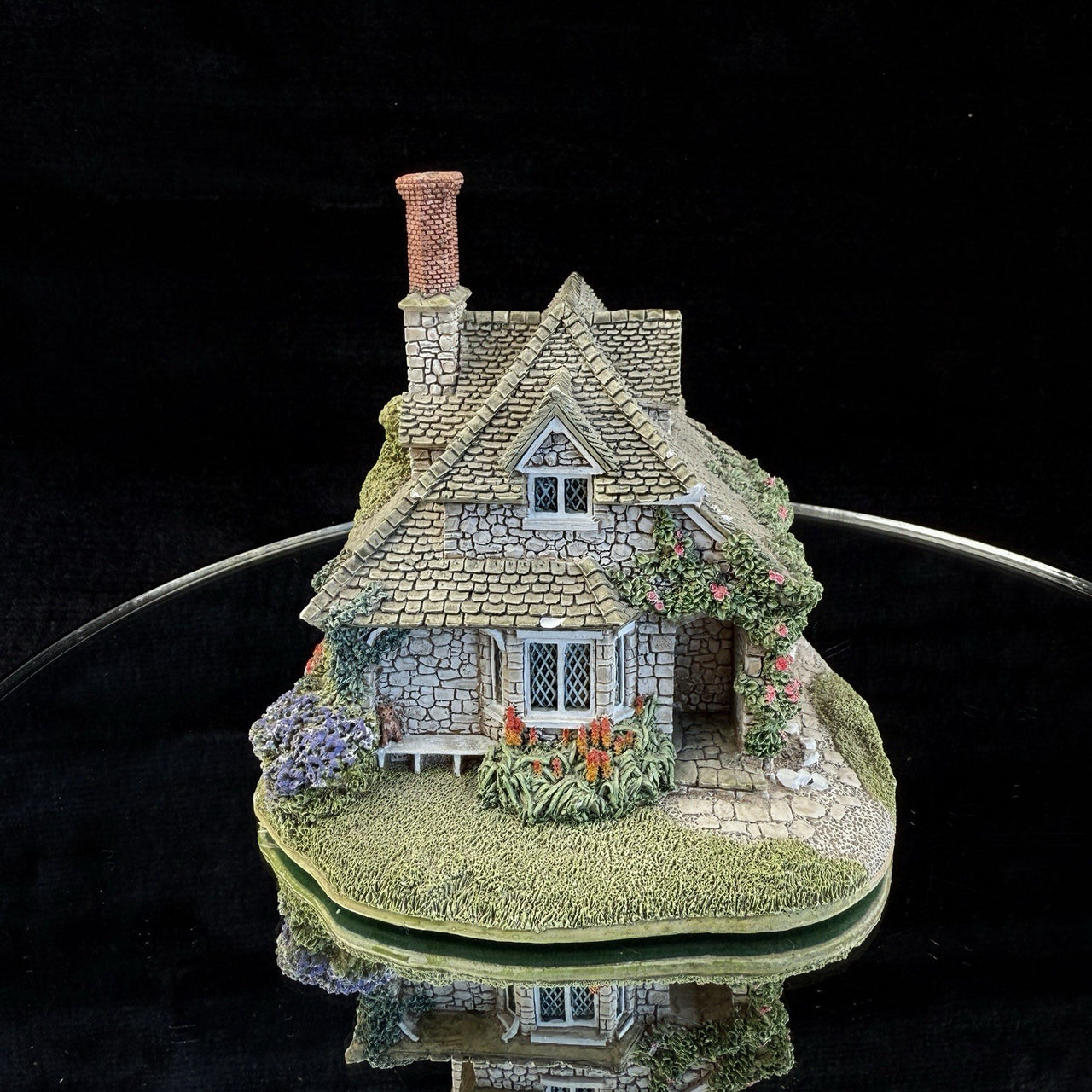 RARE Vintage 1991 Lilliput Lane "Rose Cottage" Miniature Blaise Collect Hamlet3