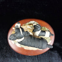 Thumbnail for Border Fine Arts 'Springer Spaniel & Pup' - J.A. Bubler Collectible Figurine4