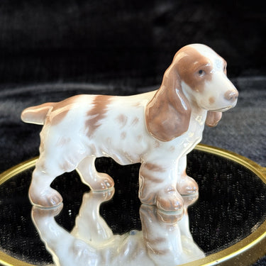 Vintage Bing & Grøndahl B&G Porcelain Cocker Spaniel Figurine Denmark dog fdecor0
