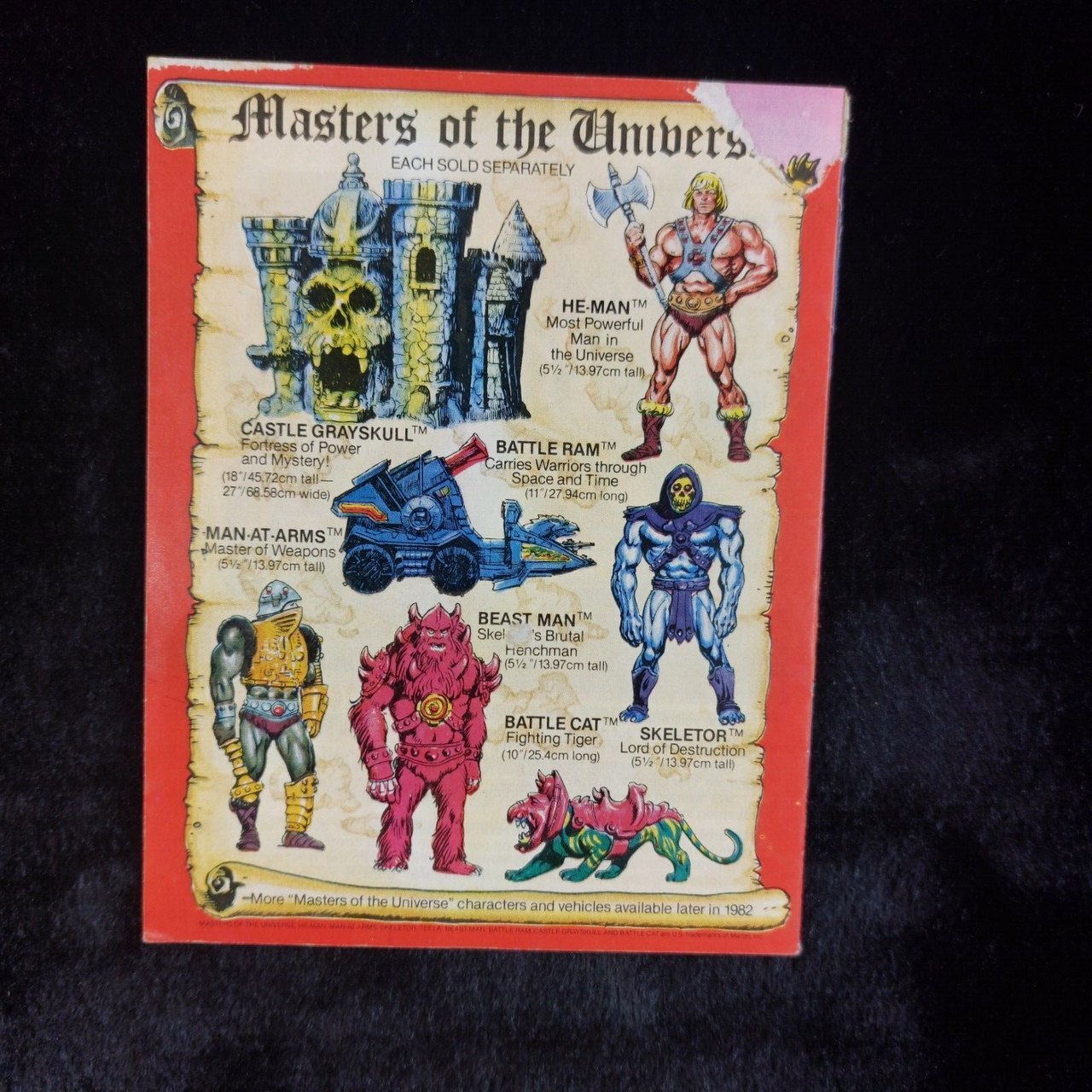 1982 -Masters of the Universe Comic "The Vengeance of Skeletor" - Germany West3