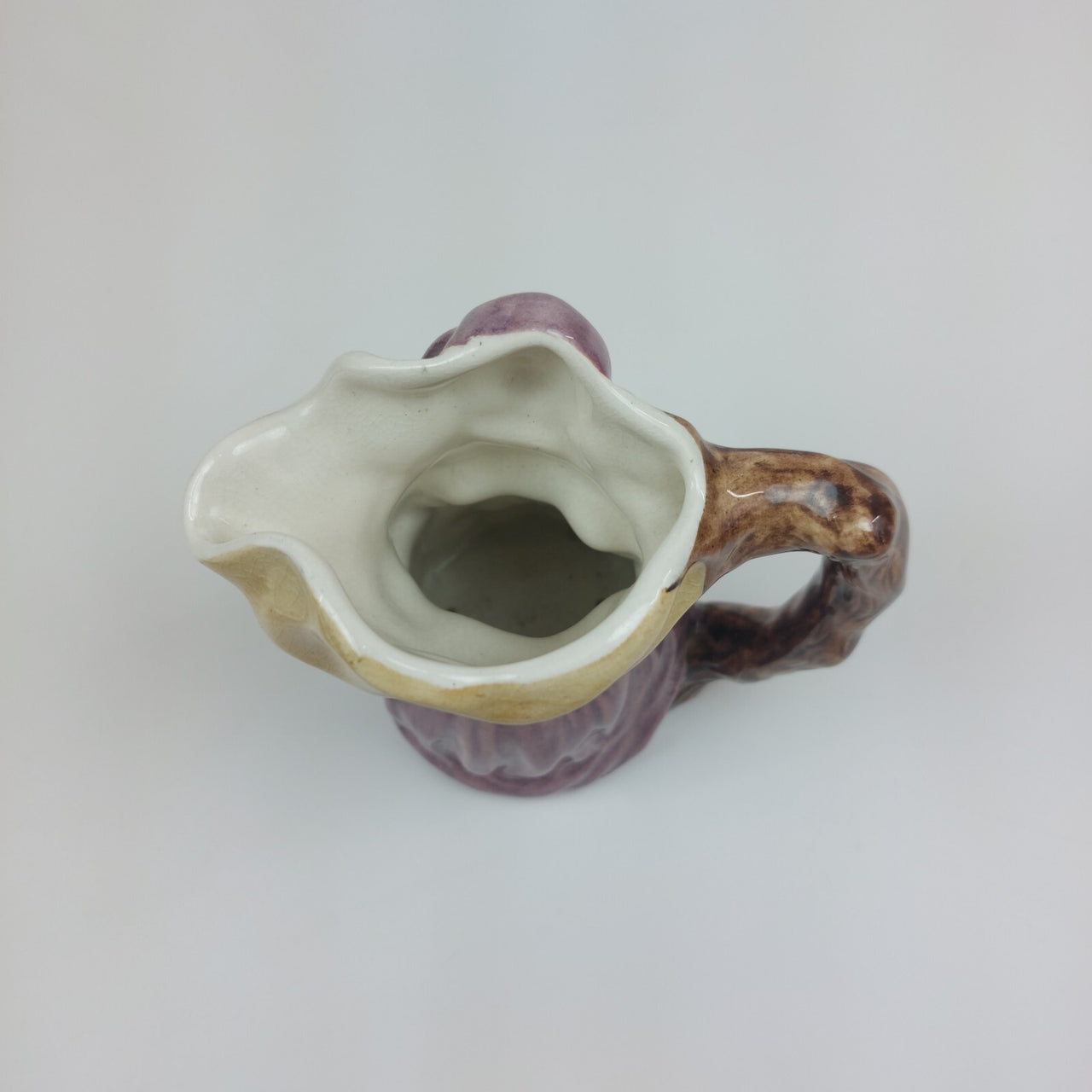 Hillsborough Ware HandPainted Lady Jug  7" 7