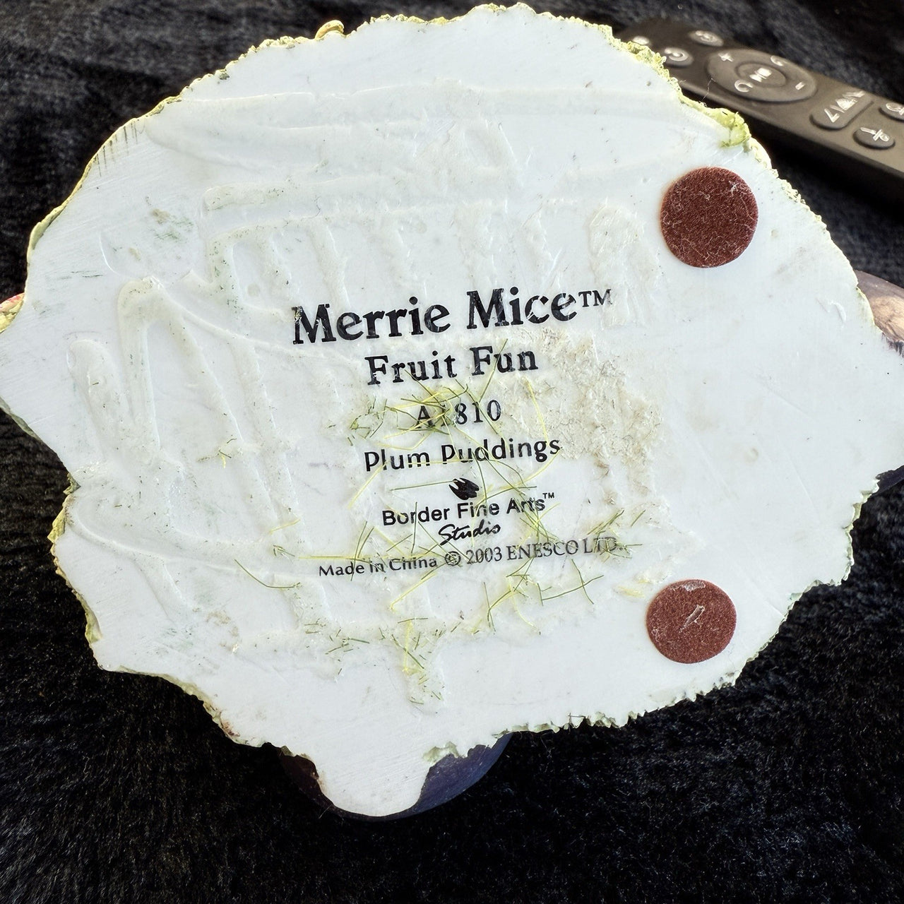 Border Fine Arts Merrie Mice Figurine  "Plum Puddings" A310  20038