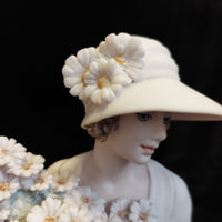 Thumbnail for Florence Armani Marguerite Figurine – 1731F Lady With Daisies, Box Mint 5