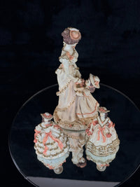 Thumbnail for Vintage Sudehl Figurine Set of 3 Victorian Lady & Daughters Hand Painted Statues9