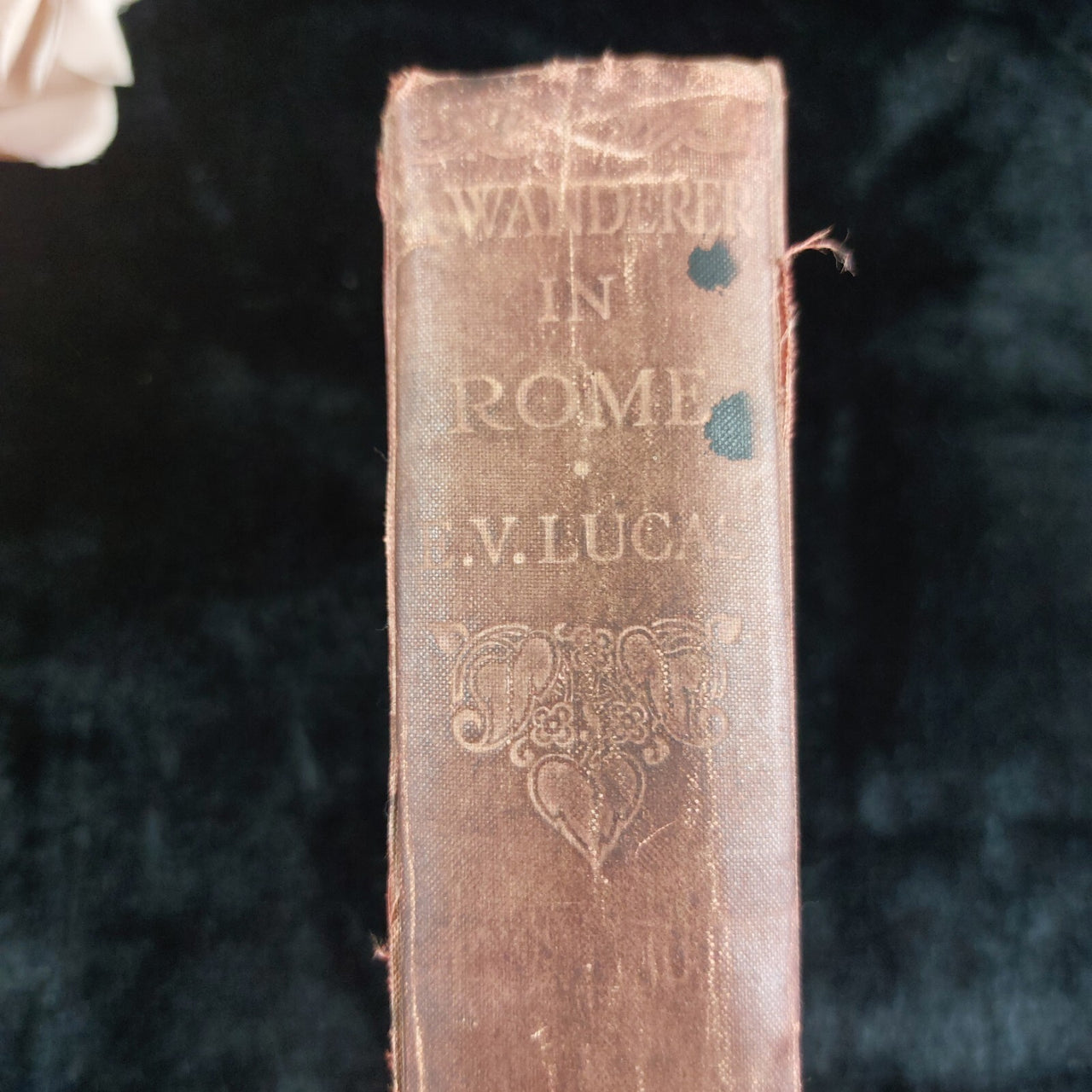 RARE 1936 Wanderer A in Rome by E.V. Lucas Ex-Library Methuen 4th Edition Fourth2