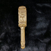 Thumbnail for Antique Brass Nutcracker – Design Shakespeare – Made in England unique gift1