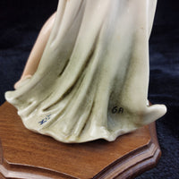 Thumbnail for Giuseppe Armani Florence lady Figurine 14in Gypsy Semi Nude bohem decor16