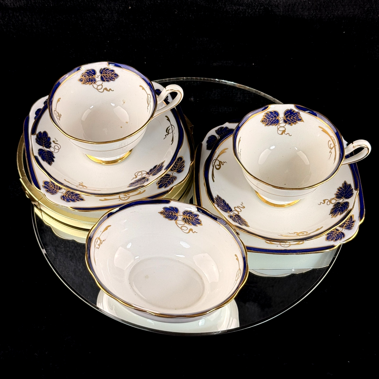 Royal Albert Rose Pink tea set of 3 &serving plate England stunning 7p tea set0