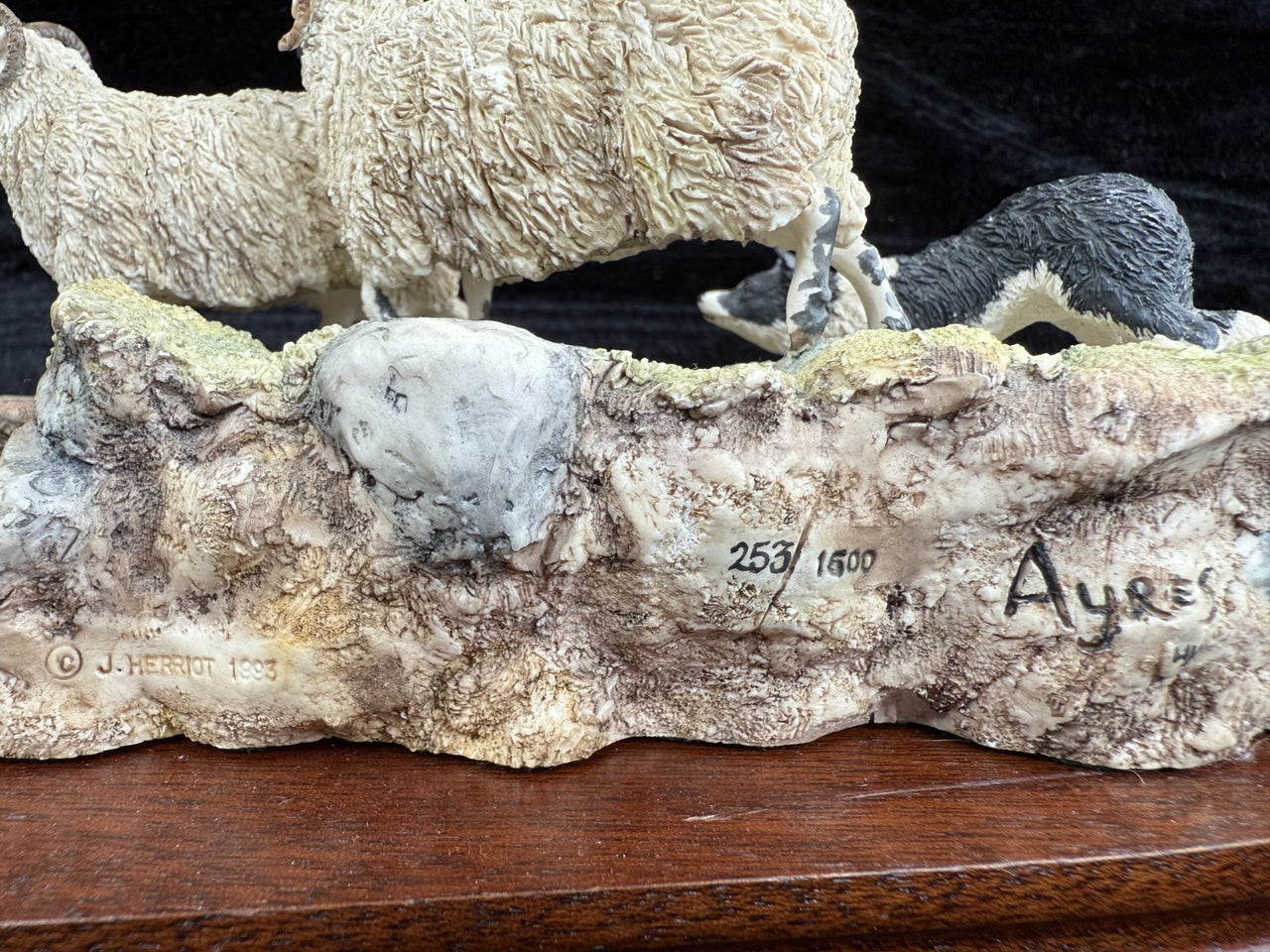 Border Fine Arts Limited Edition Sheepdog and Shepherd Figurine4